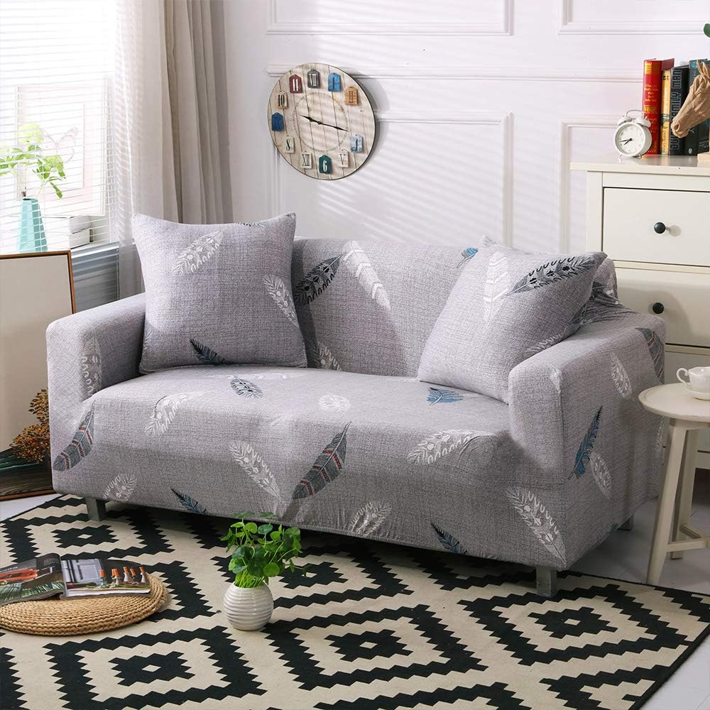 ARNTY Sofabezüge, Moderne Elastischer Sofabezug Stretch 1/2/3/4 Sitzer Couchbezug Antirutsch Blumend