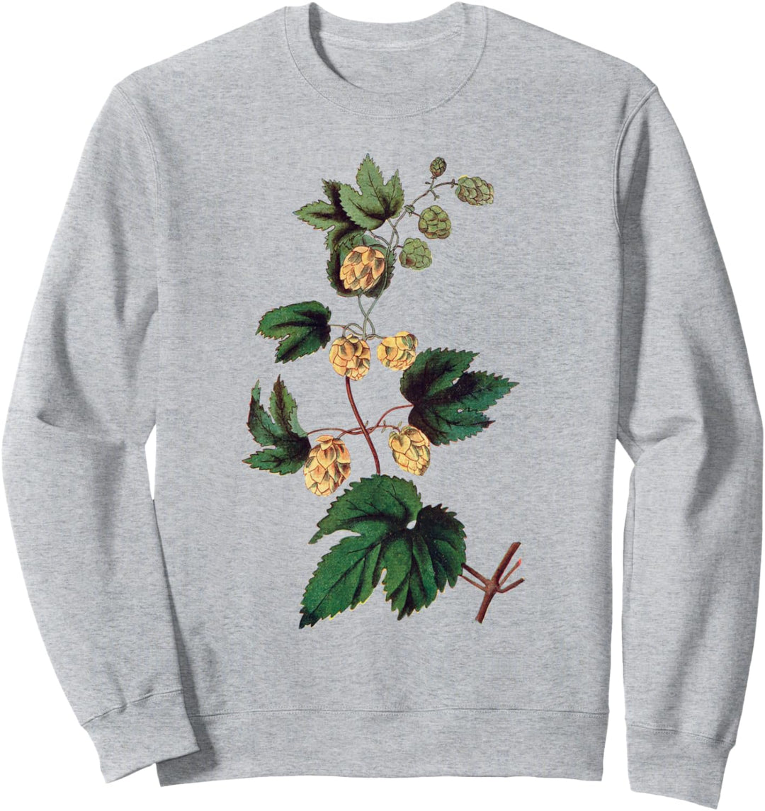 Craft Beer Brewing Vintage Humulus lupulus hop Sweatshirt