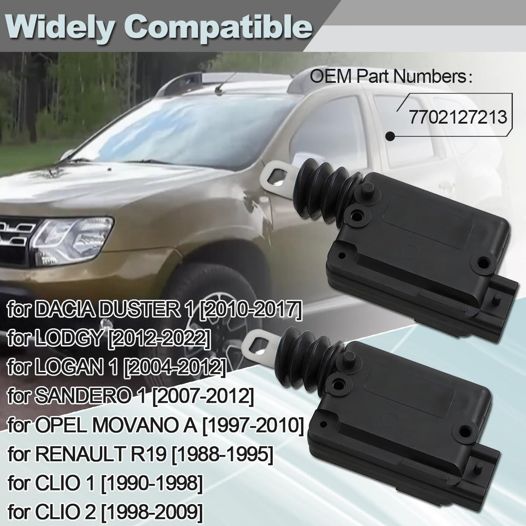 ZAMDOE Stellmotor Zentralverriegelung für Clio 1 2 Espace 3 Kangoo 1 Express Master 2 Megane 1 Lands