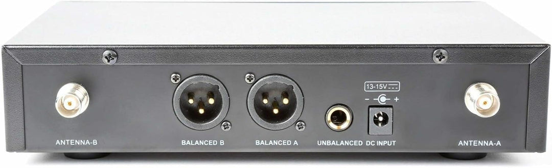 Power Dynamics PD782 Funkmikrofonset mit 2en UHF-Funkmikrofon und Empfänger im Schutzkoffer