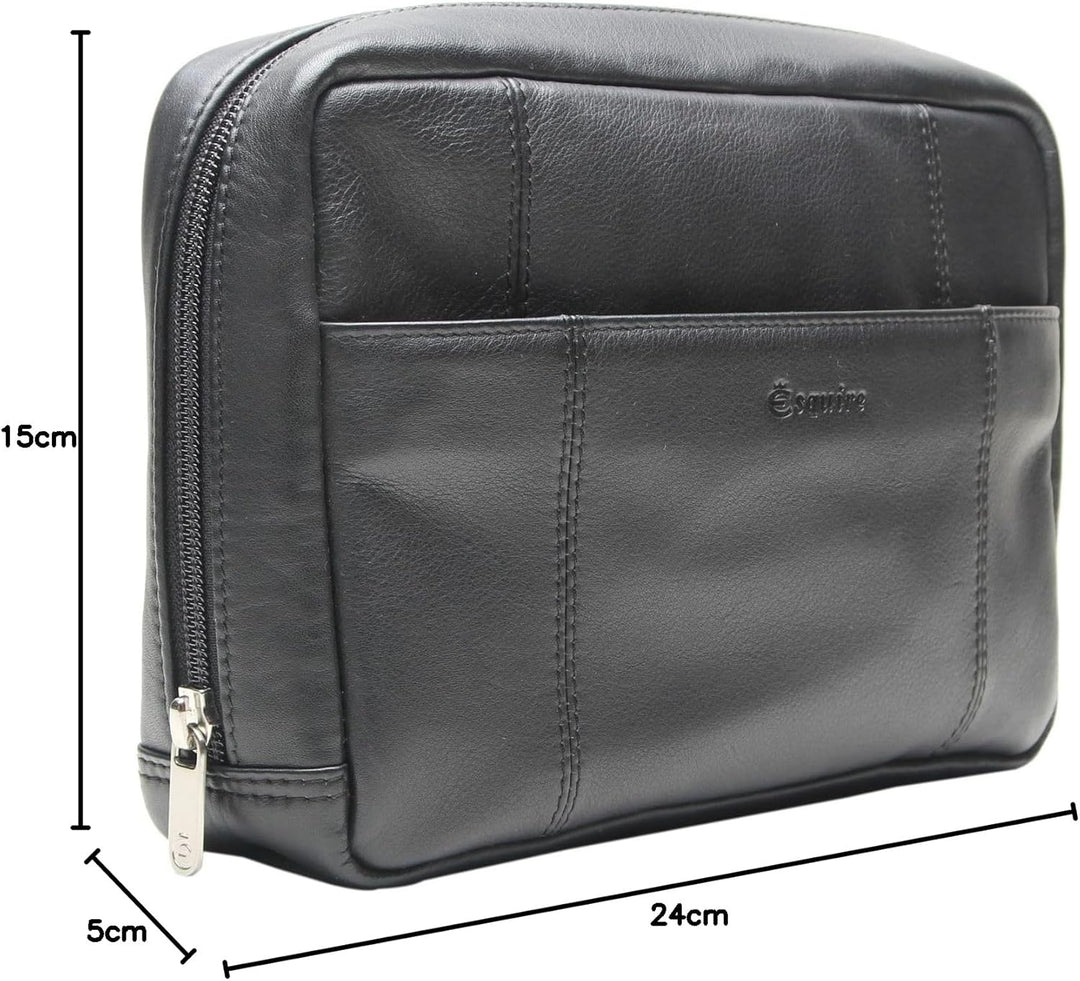 Esquire Spa 63 Kulturtasche 24 cm schwarz