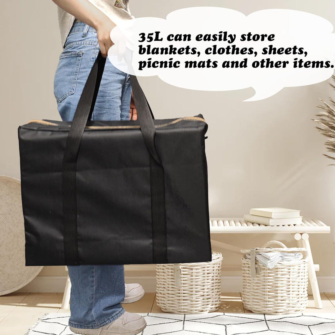 Aufbewahrungstasche 600D Oxford-Gewebe 35L 50X20X36CM Klein Aufbewahrungstasche Für Kleidung Robust