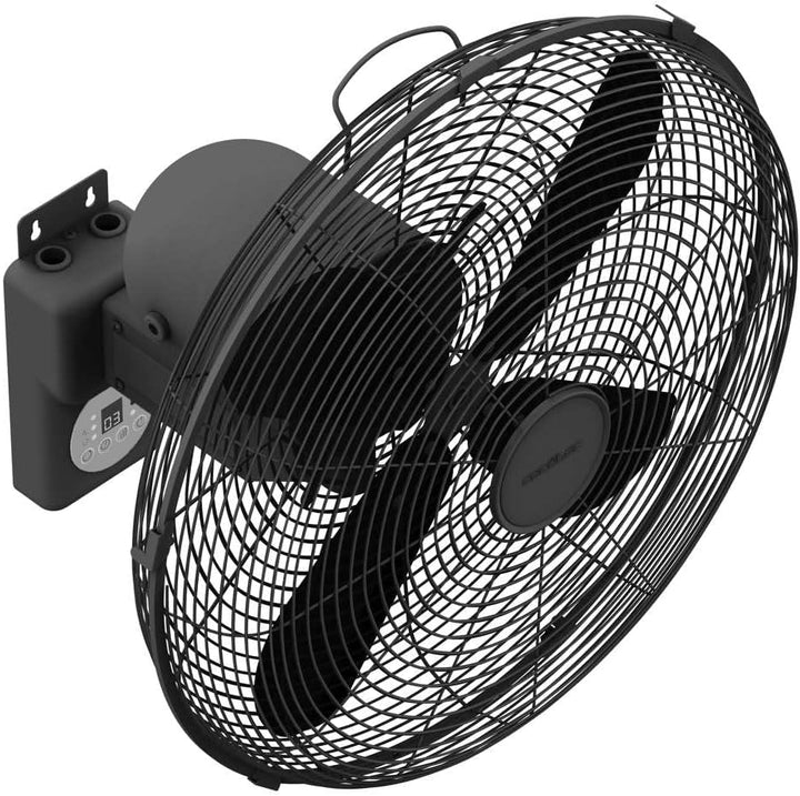 Cecotec - Wandventilatoren EnergySilence 4500 Power Wall Control Black, 50W, 30 cm, 4 aerodynamische
