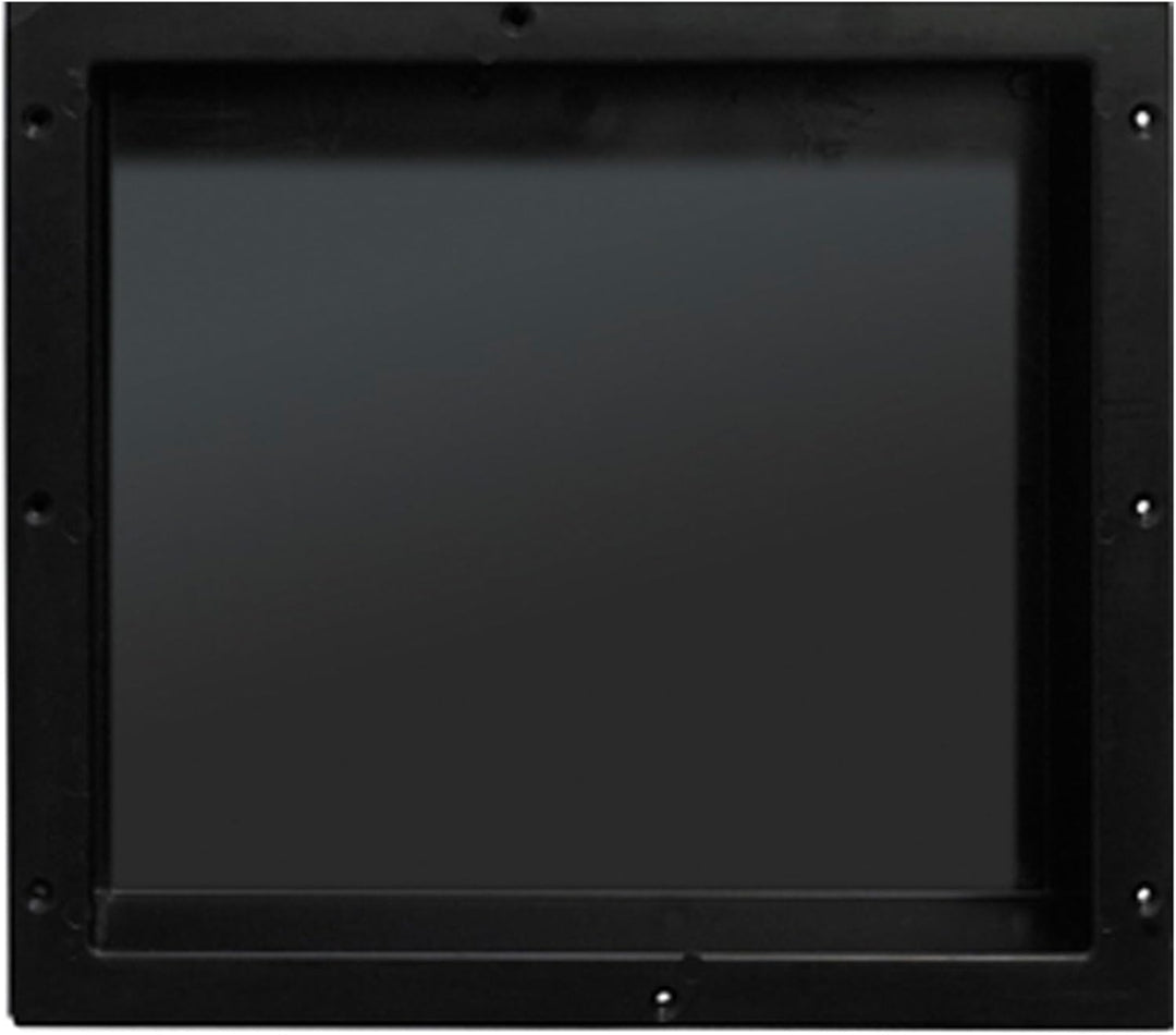 Tile Redi USA Nischen-Einzel-Duschregal, Schwarz, EIN Innenregal, 40,6 cm Breite x 35,6 cm Höhe x 10