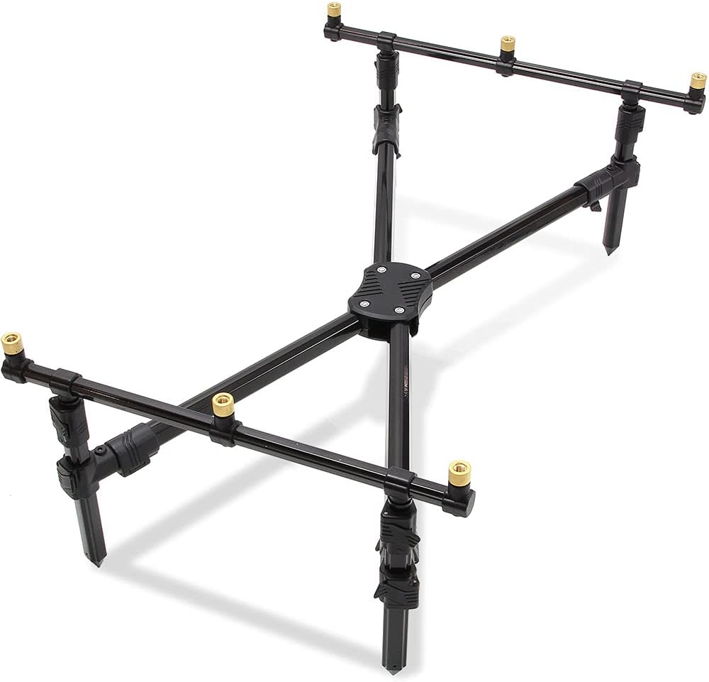 G8DS® Set Rod Pod Rutenhalter + luxuriöser Tragetasche inklusive 3 Bissanzeiger mit Lautstärke- und