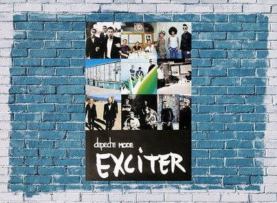 Depeche Mode - Exciter Poster, 2001 » Konzertplakat/Premium Poster | Live Konzert Veranstaltung | DI