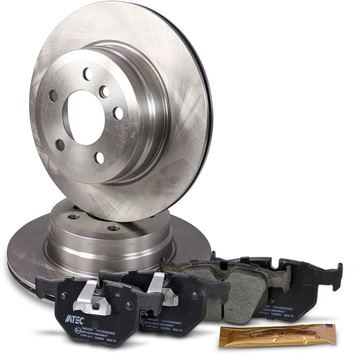 Bremsenset Hinterachse inkl. Bremsscheiben Ø 320 mm Belüftet + Bremsbeläge Hinten, Passend für BMW X