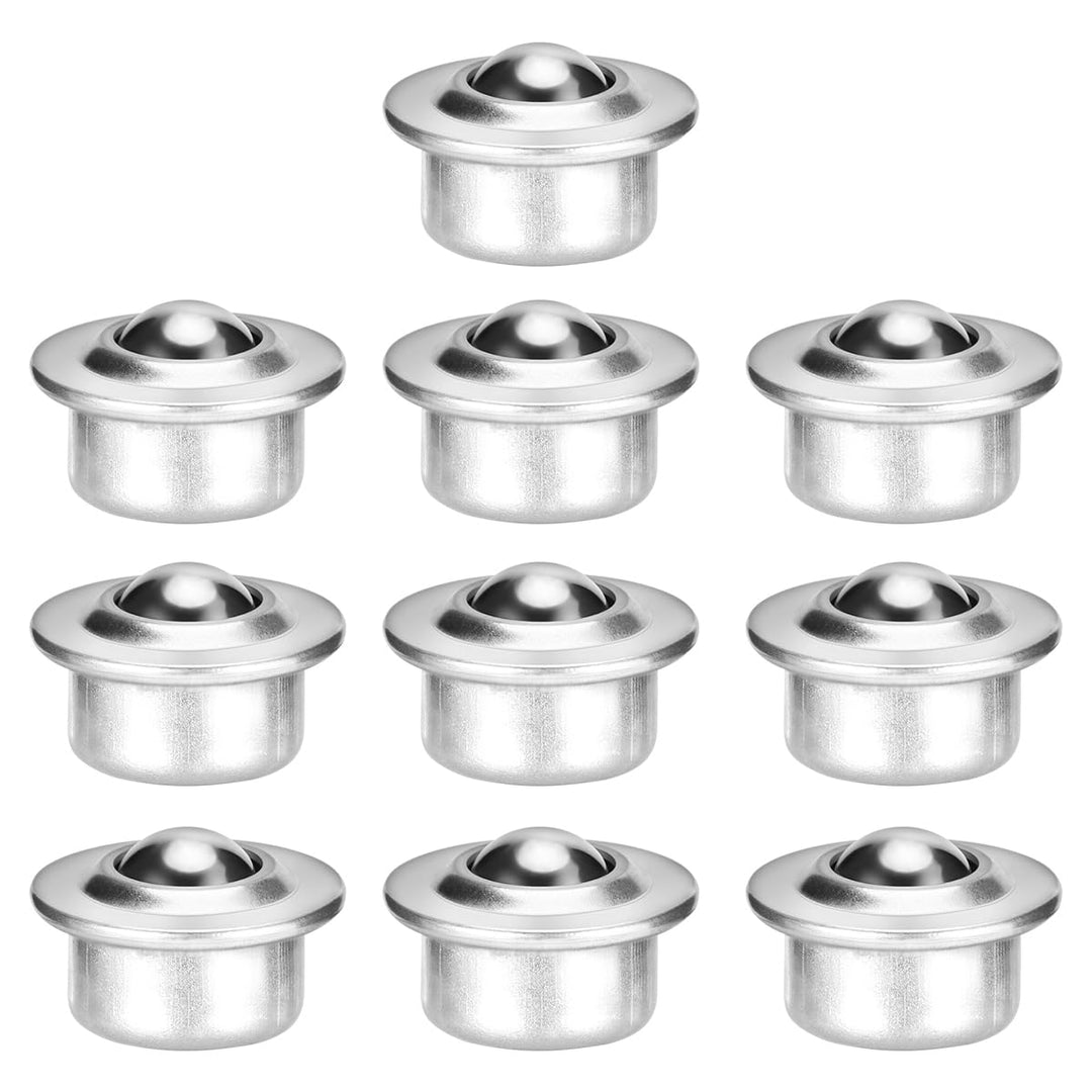 Housoutil 20 Stück 5/8- Rollen- Kugellager 360º- Drehung Universal- Kugelrollen Universal- Förderrol