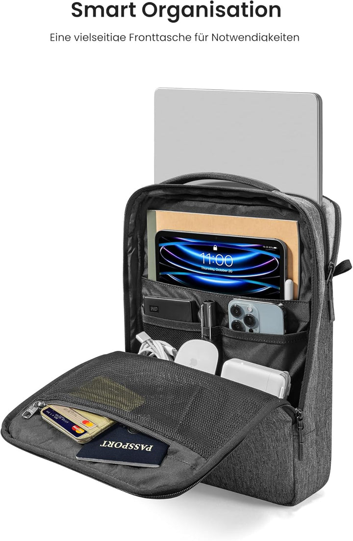 tomtoc 360° Tasche Hülle für 14-Zoll MacBook Pro M3/M2/M1 Pro/Max A2992 A2918 A2779 A2442 2023-2021,