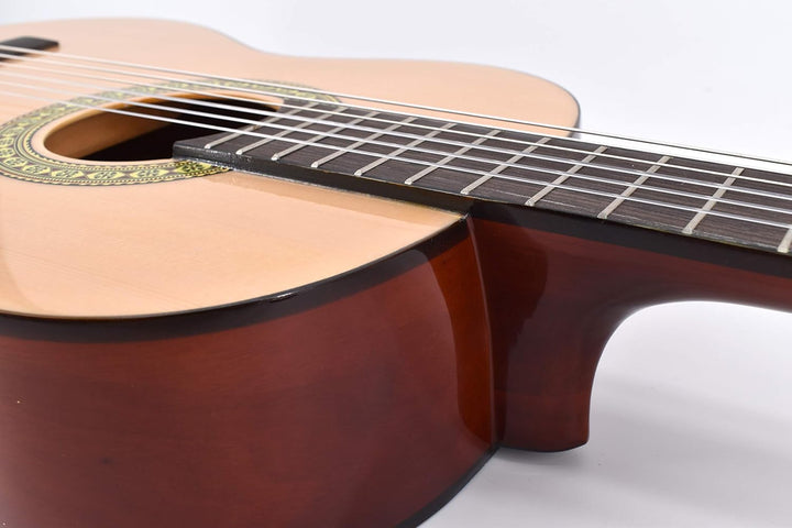 Voggy’s Kindergitarren-Set ¾ - Gitarre für Kinder ab 8 Jahren im Komplettset mit Zubehör auch geeign
