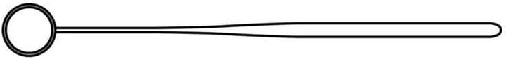 KS Tools 117.1630 Isolierter Suchspiegel, 22mm, 175mm