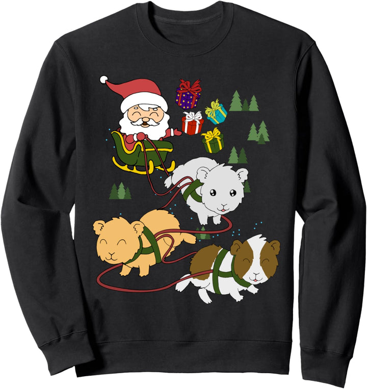 Meerschwein Weihnachts Sweatshirt