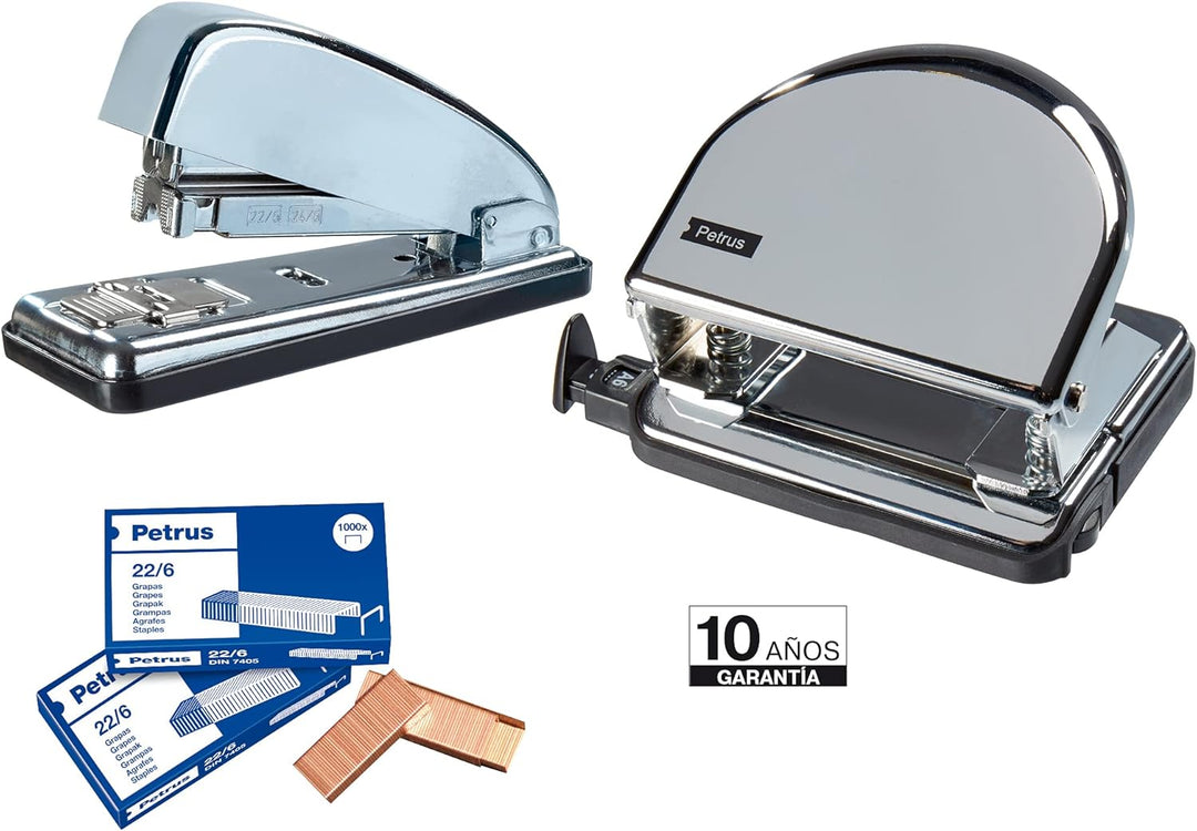 PETRUS 33706 Locher MOD.52, verchromt, Chrom