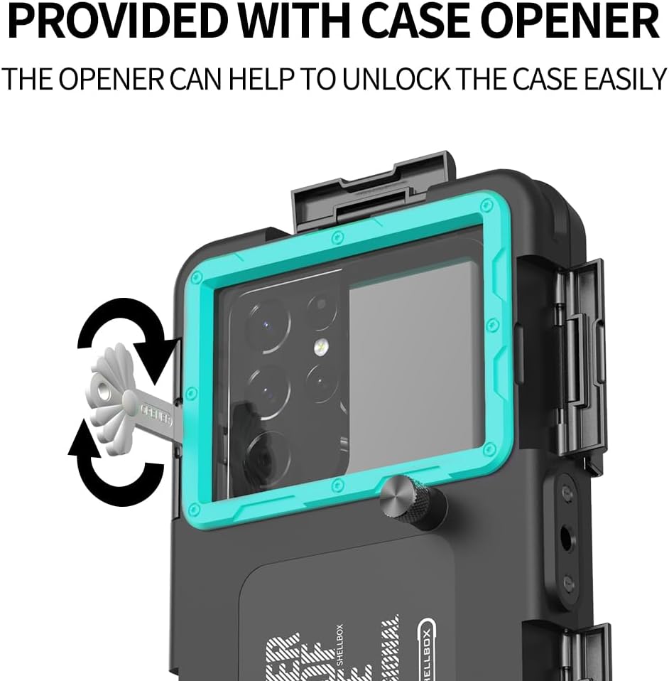 IPX8 wasserdichte Handyhülle zum Schwimmen unter Wasser Hülle Universal Smartphone Tauchen Abdeckung