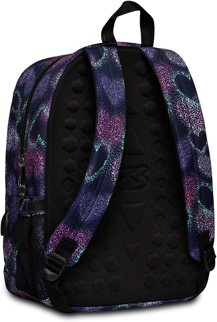Seven Unisex Kinder Freethink Rucksack Rucksack Freethink (3er Pack) 33 x 44 x 20 cm Festival Fuchsi