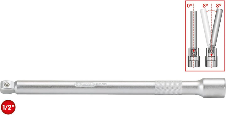 KS Tools 911.1489 1/2" XXL Kipp-Verlängerung, 750mm