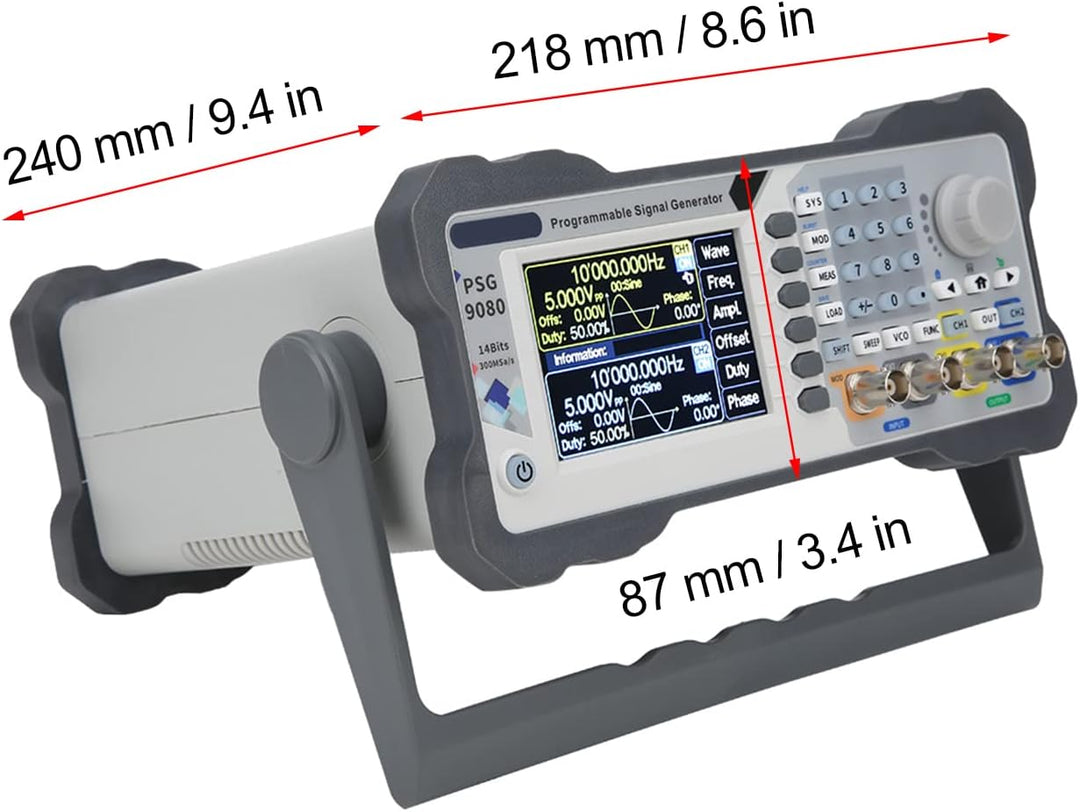 Signalgenerator PSG9080 80 MHz Programmierbarer Zweikanalfunktionsgenerator Generator für Beliebige