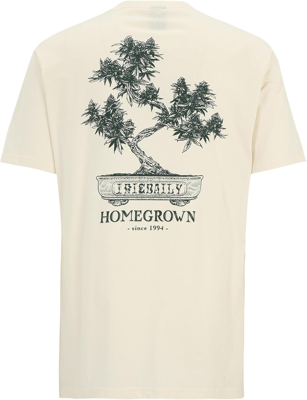 IRIEDAILY Herren T-Shirt Bonsigh S Undyed, S Undyed