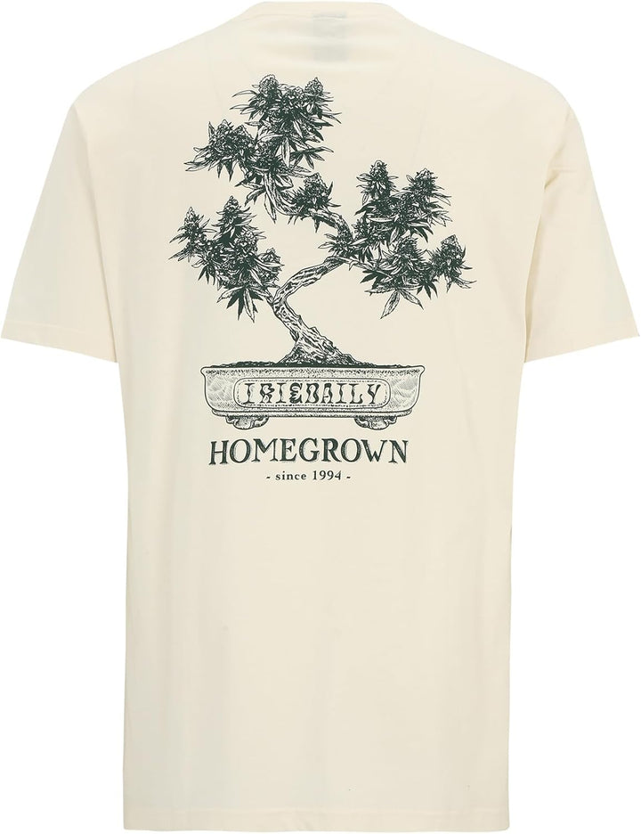IRIEDAILY Herren T-Shirt Bonsigh S Undyed, S Undyed