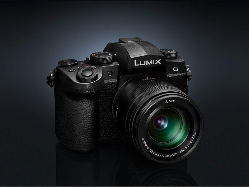 Panasonic H-FS12060E LUMIX G Vario 12-60 mm F3.5-5.6 ASPH. Objektiv (5x Zoom, Power O.I.S. Bildstabi