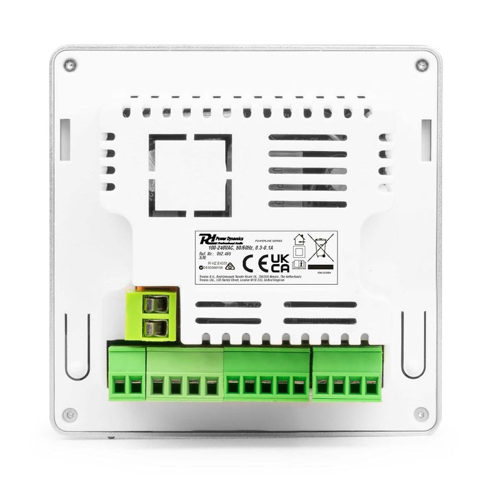 Powerline B50B Wand Stereo Verstärker - Audio Verstärker Bluetooth Unterputz-Einbau System mit 50 Wa