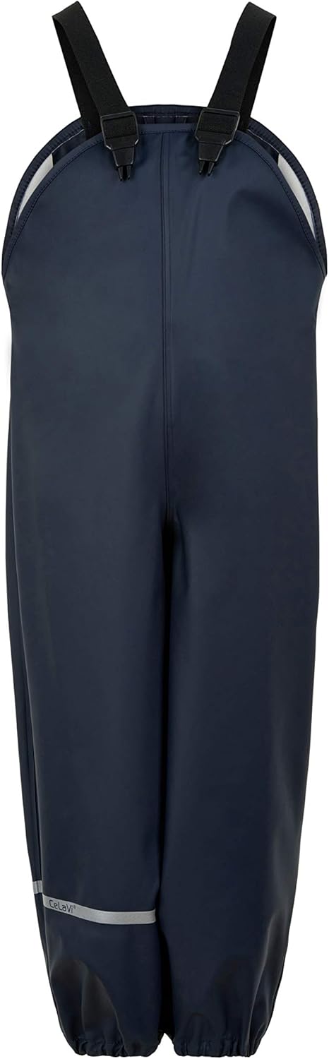 Celavi Unisex Basic Rain Overall-Recycle Pu Regenhose 120 Dark Navy, 120 Dark Navy