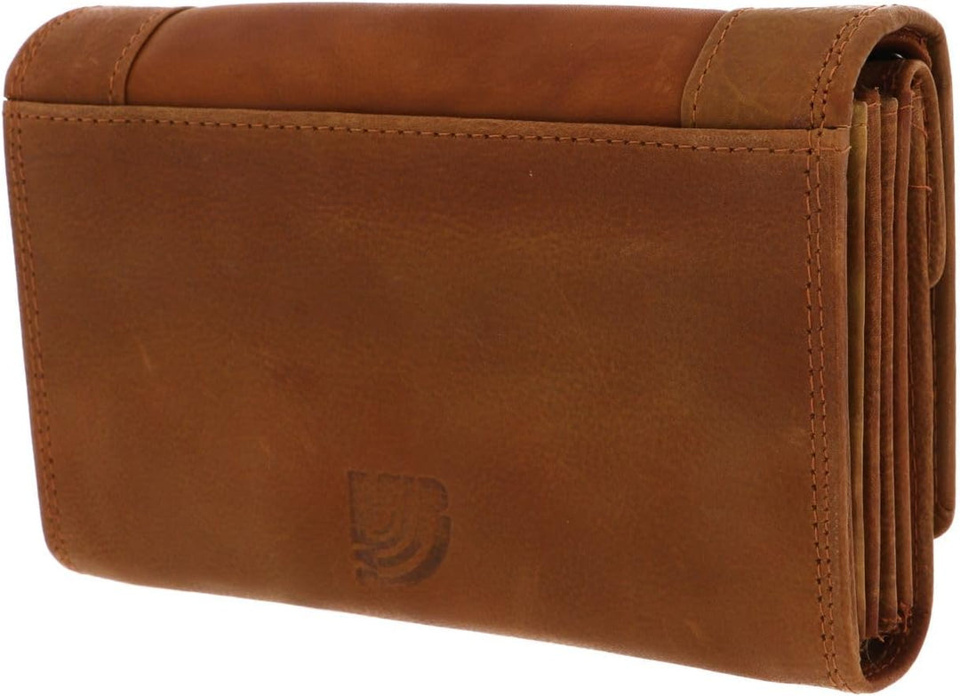 MUSTANG Bozen Wallet with Flap Cognac