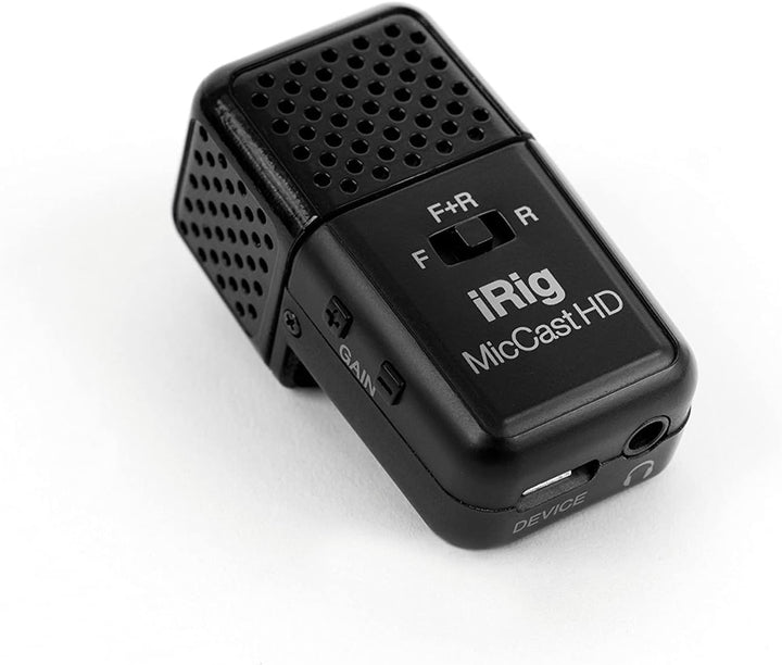 IK Multimedia iRig Mic Cast HD Ansteck Handymikrofon Uebertragungsart (Details):Kabelgebunden inkl.,