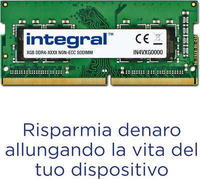 Integral 32GO Kit (2x16GO) DDR4 RAM 2666MHz (oder 2400MHz & 2133MHz) SODIMM Laptop/Notebook PC4-2133