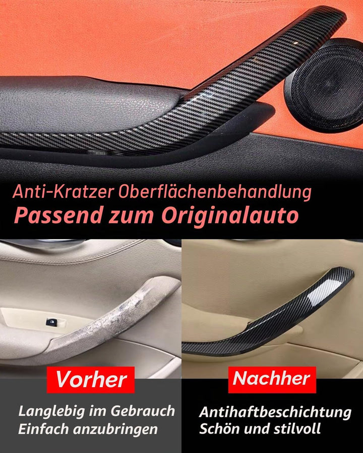 SHSBSCAR Für BMW X1 E84 2009–2015 Türgriffabdeckung, linke Seite + rechte Seite, Innentür-Haltegriff