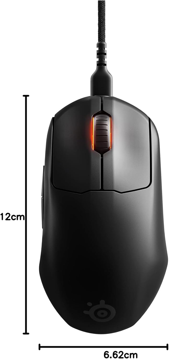 SteelSeries Prime Mini - Esports Leistung Gaming-Maus - Optisch-magnetische Schalter - Mini-Formfakt