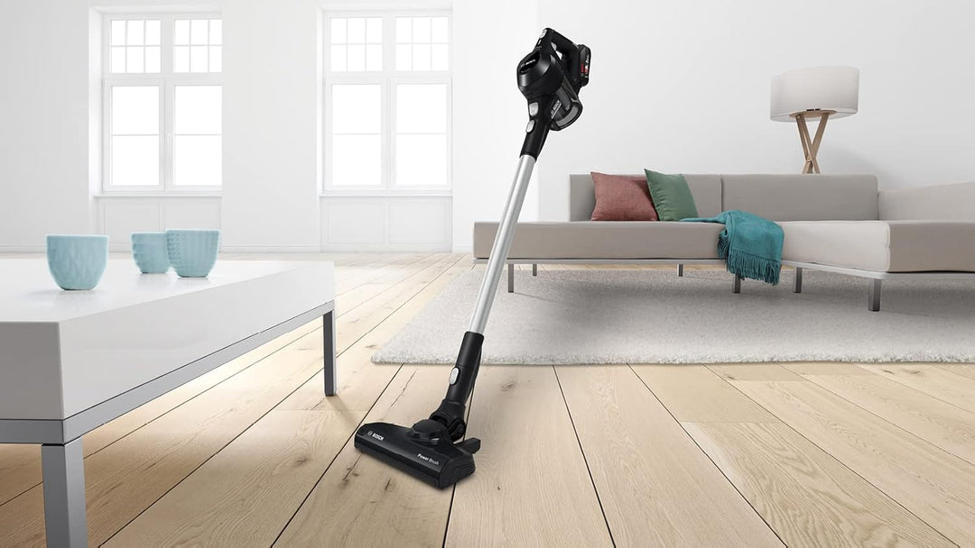BOSCH BBS611BSC - Akku-Multifunktions-Besensauger - schwarz - integrierter Handstaubsauger - 2 Gesch