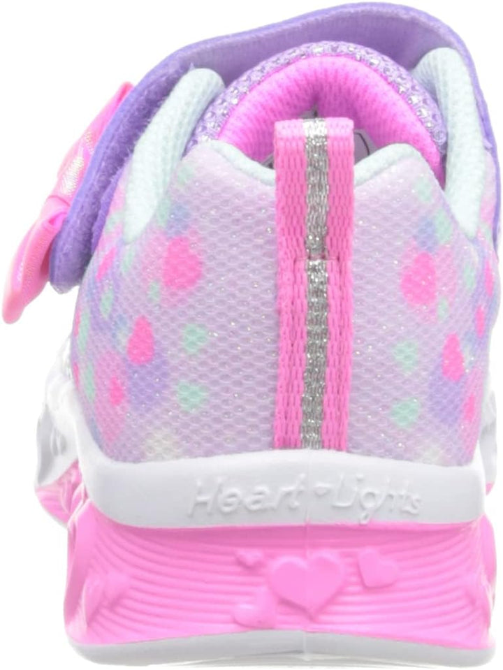 Skechers Mädchen Twinkle Sparks Ice DreamsicleSneaker 24 EU Lavender Textile Hot Pink Trim, 24 EU La