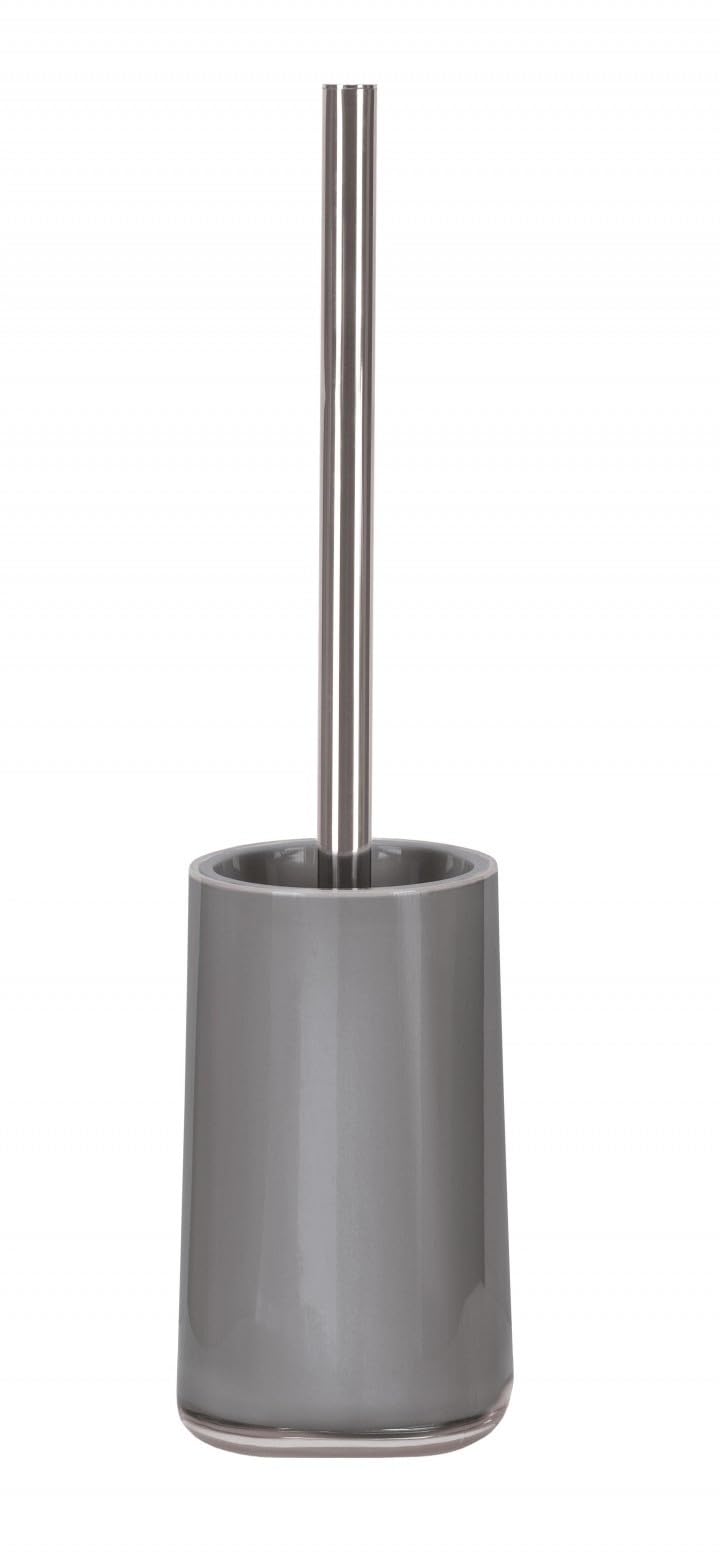 Kleine Wolke WC-Bürstenhalter Mable / 96 x 395 mm/Farbe Platin, Plastik, 9.6x9.6x39.5 cm Platin WC-B