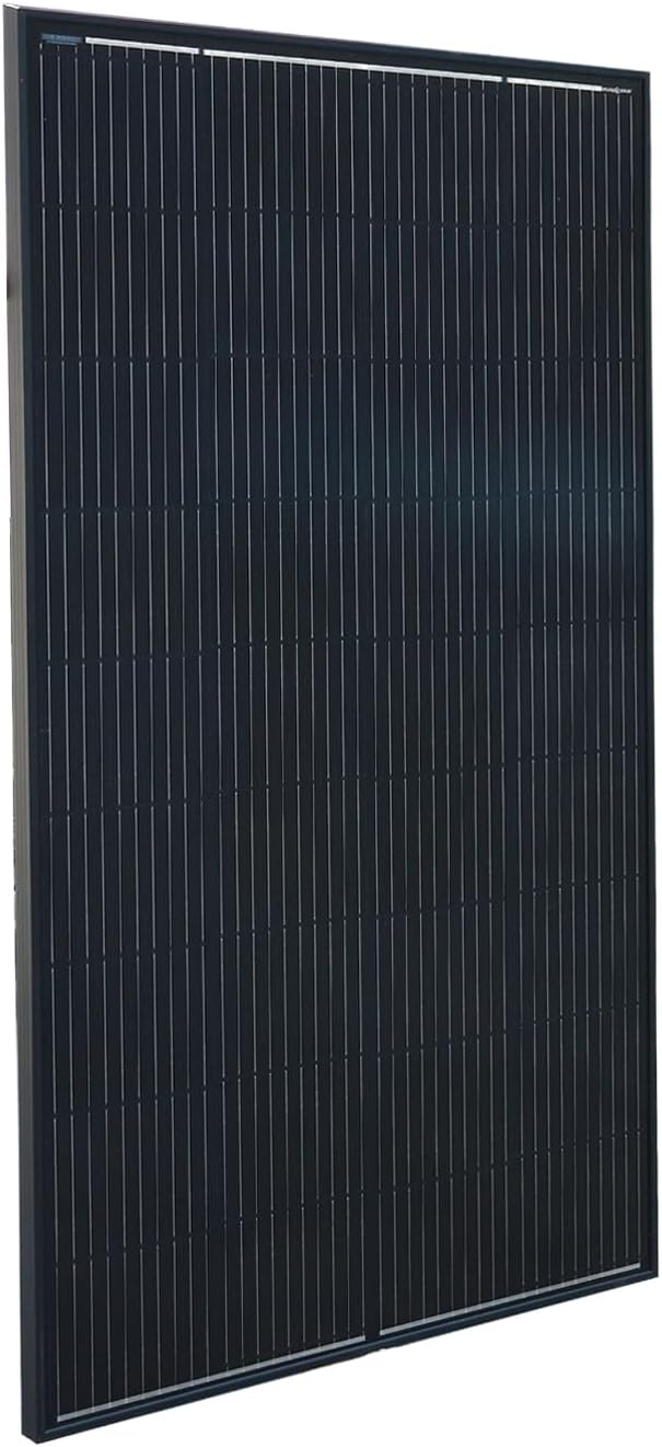 enjoy solar® Bifaziales PERC Monokristallines Solarmodul, 182mm Solarzellen, ideal für Balkonanlage,