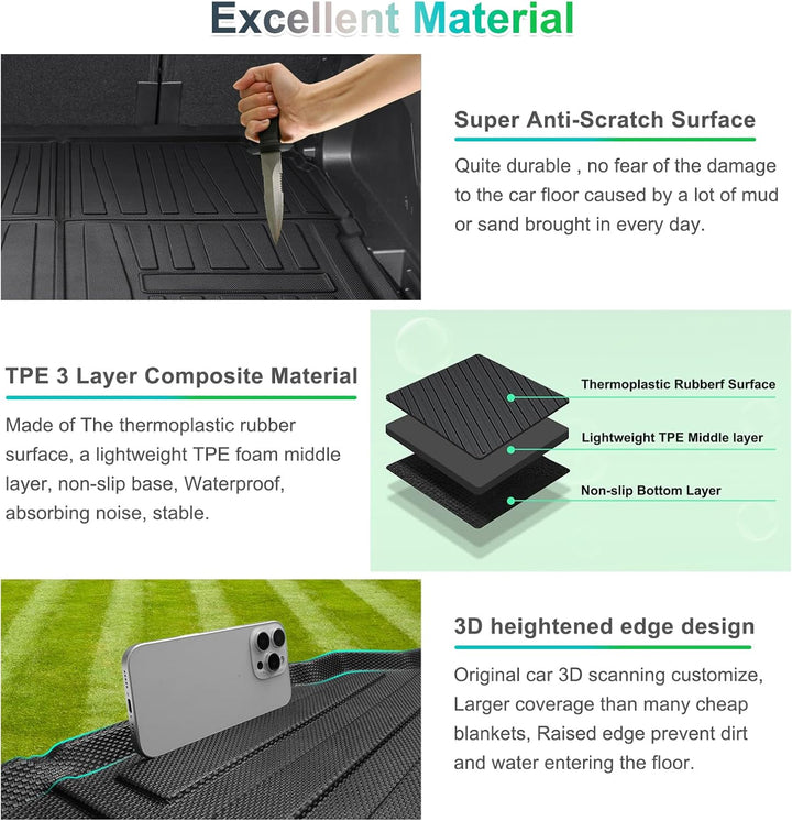 GAFAT 2018-2023 2024 Citroe-n C5 Aircross Kofferraummatte, C5 Aircross Kofferraumwanne Matten Origin
