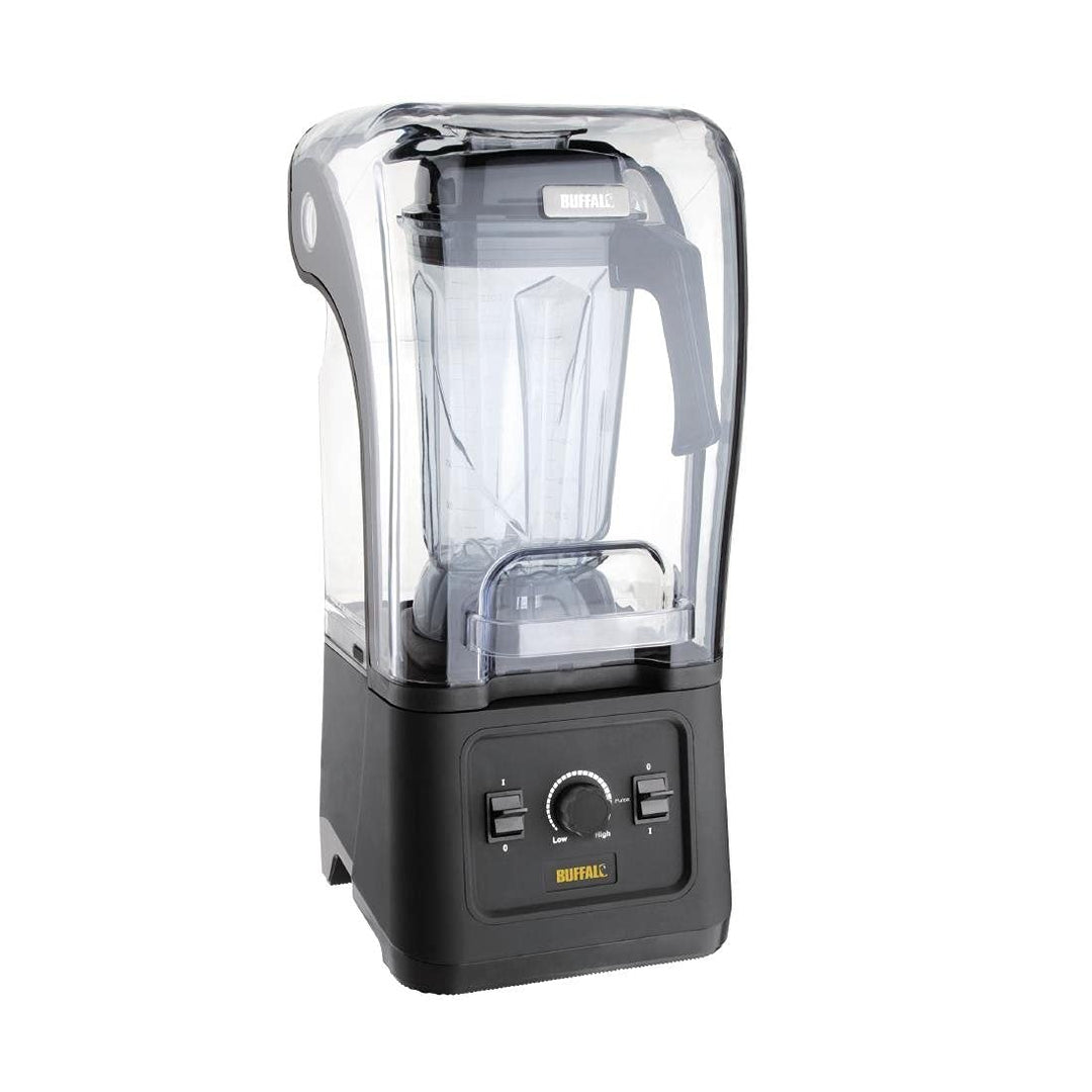 Buffalo 1,68 kW Leistungsstarker professioneller Stabmixer mit Schallschutzgehäuse 2,5 Liter, BPA-fr