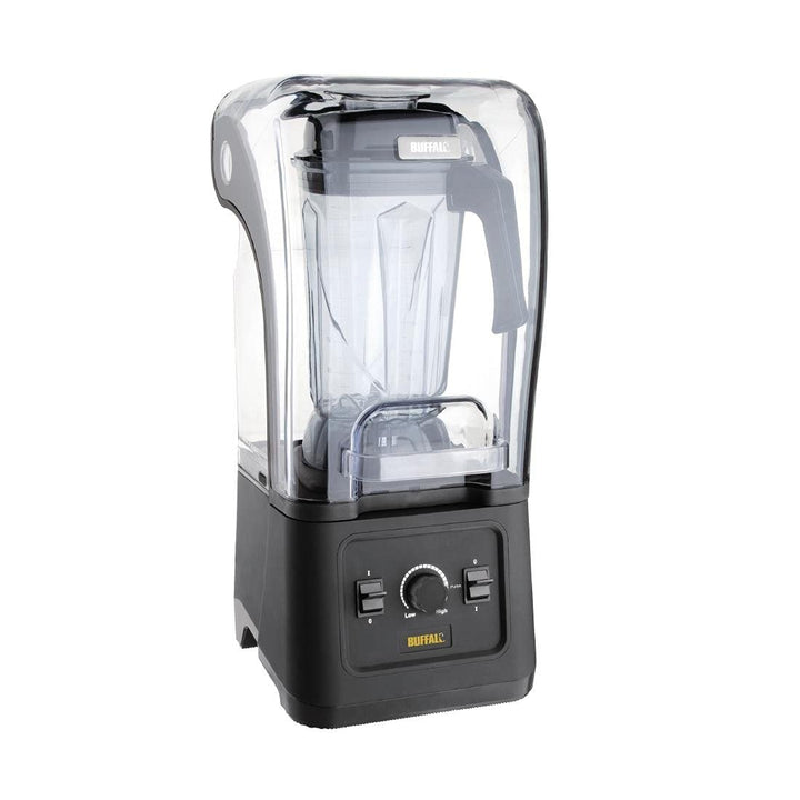 Buffalo 1,68 kW Leistungsstarker professioneller Stabmixer mit Schallschutzgehäuse 2,5 Liter, BPA-fr