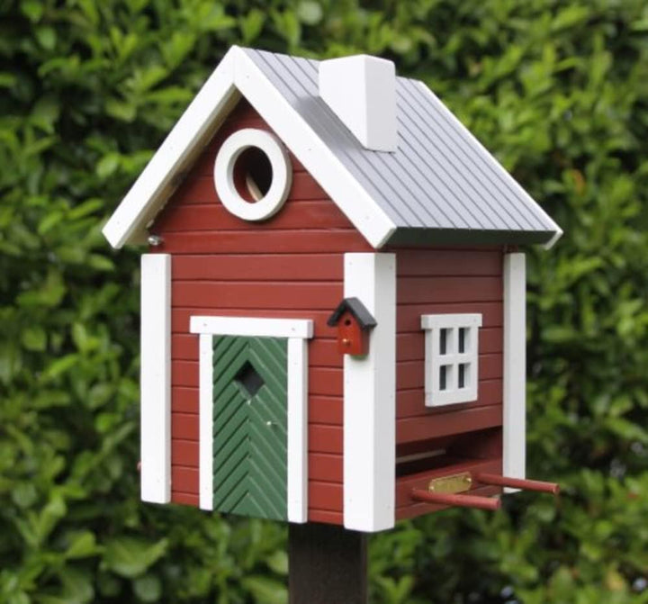 Wildlife Garden - Schwedenkate - Red Cottage Plus - Vogelhaus, Vogelfutterhaus - WG101