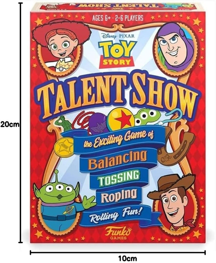 Funko Games Funko Signature : Disney Toy Story Talent Show - Light Strategy Board Game For Children