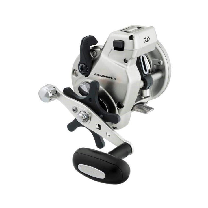 Daiwa Accudepth Plus-B Line Walleye Angelrolle, Angelrolle (Silber) 17, 17