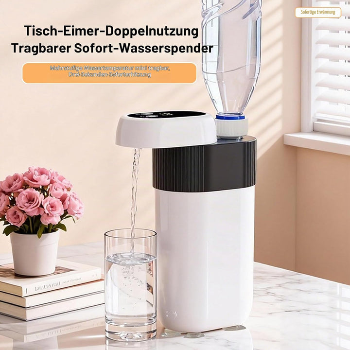 Reisewasserkocher Klein, Mini Reise Wasserkocher, Ausgestattet mit Einem Wasserdichten Hd-Display, R
