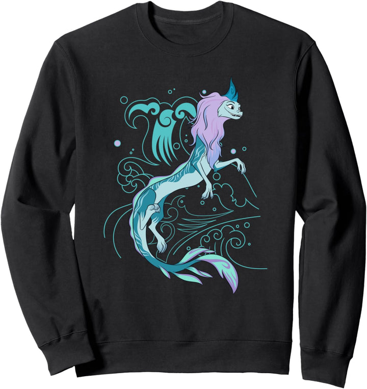 Disney Raya and the Last Dragon Sisu Water Dragon Sweatshirt