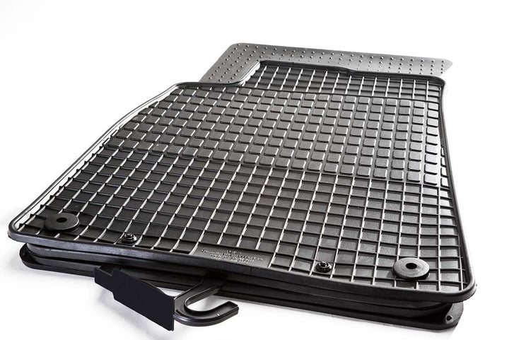 PETEX Gummimatten passend für X-Trail (T30) ab 09/2001-05/2007 Fussmatten schwarz 4-teilig