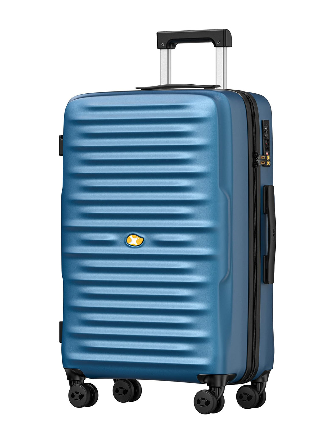 MGOB Koffer Mittelgross Hartschalen Trolley Polycarbonat Leicht Reisekoffer mit TSA-Schloss, 66x44x2
