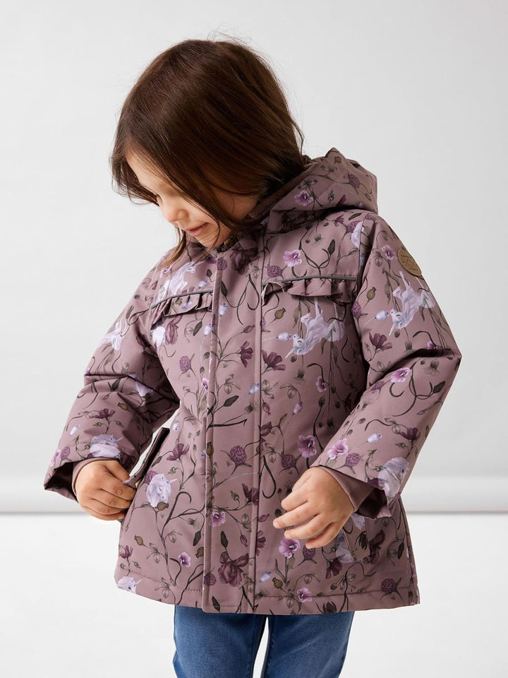 NAME IT girl Jacke SNOW05 92 Antler, 92 Antler