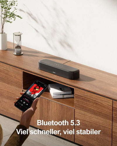 ULTIMEA 5.1 Surround Sound System, Soundbar für TV Geräte mit App Steuerung, Soundbar mit Subwoofer,