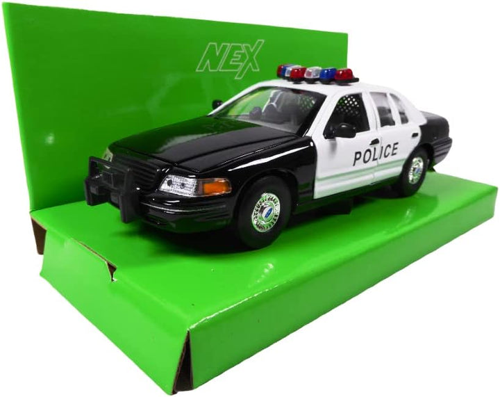 OPO 10 - Auto 1/24 Ford Crown Victoria Polizei - Welly 22082PT