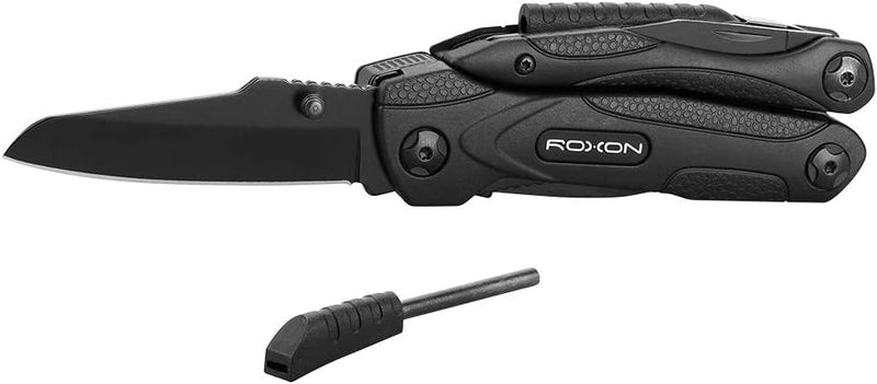 ROXON CM1349 Spark Multitool-Zange, 14-in-1 Multifunktionswerkzeuge, Klappzange, Mehrzweck-Outdoor-Ü