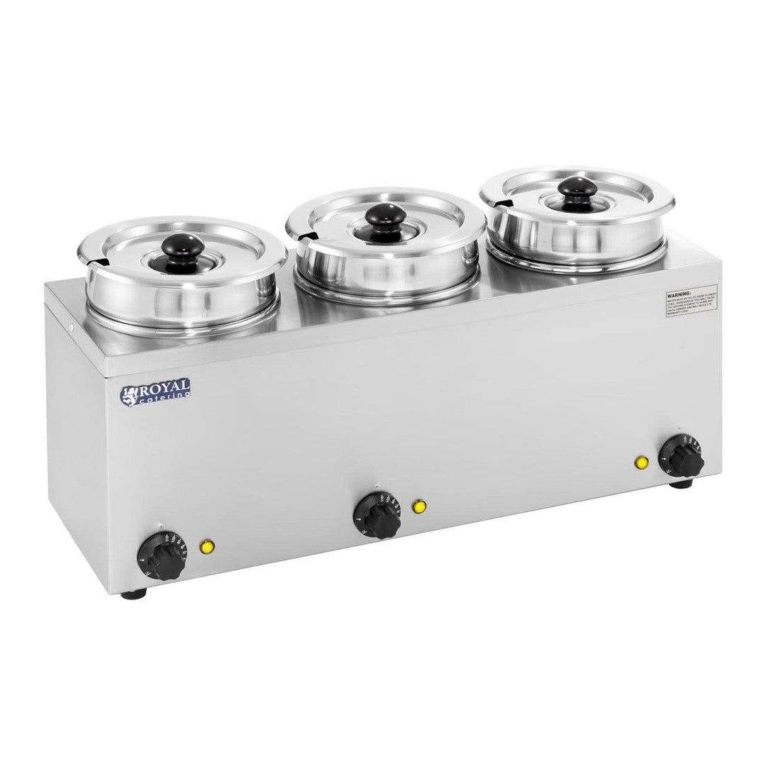 Suppenspender 3 x 2,75 Liter 450 Watt Edelstahl 14_0000150